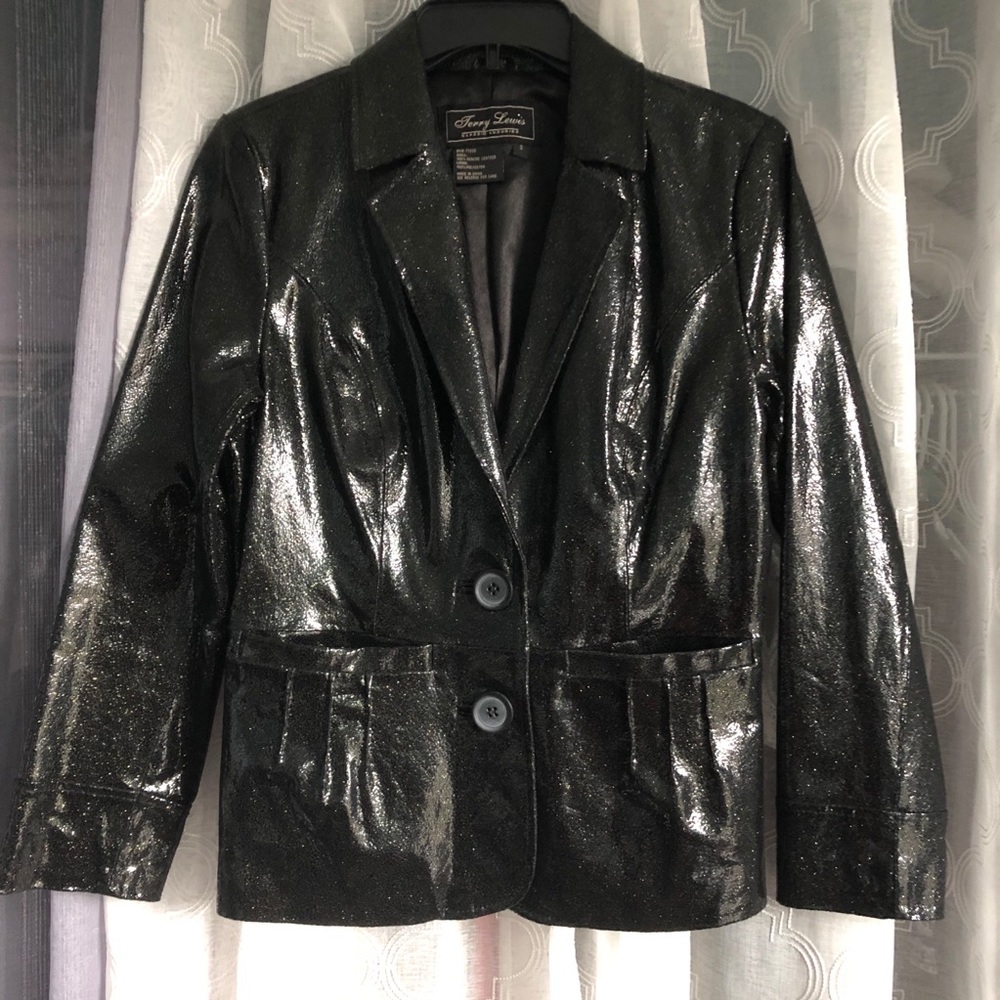 Terry Lewis Classic Luxuries Leather Jacket/Blazer